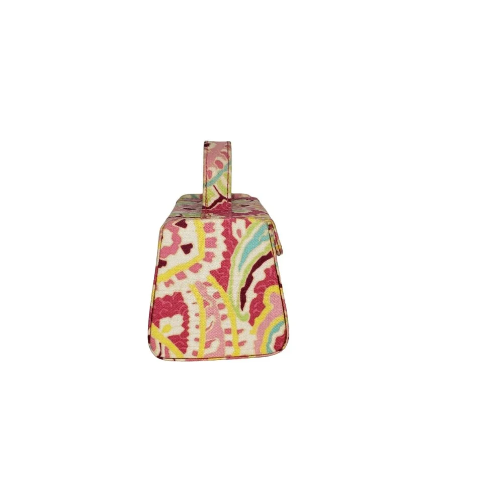 VERA BRADLEY Small Jewelry Box Retired Pattern Capri Melon 2007
